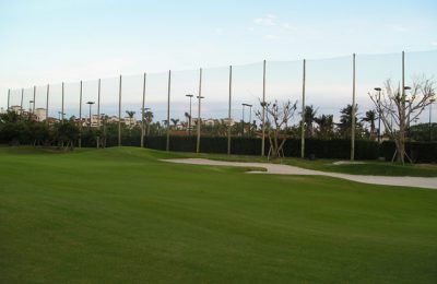 Golf Course Barrier Netting, Fisher Island Club, Miami Beach