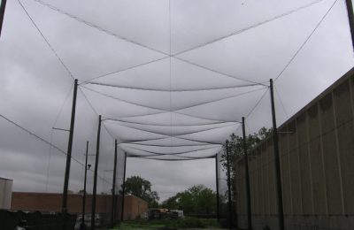 50' Enclosed Netting Structure