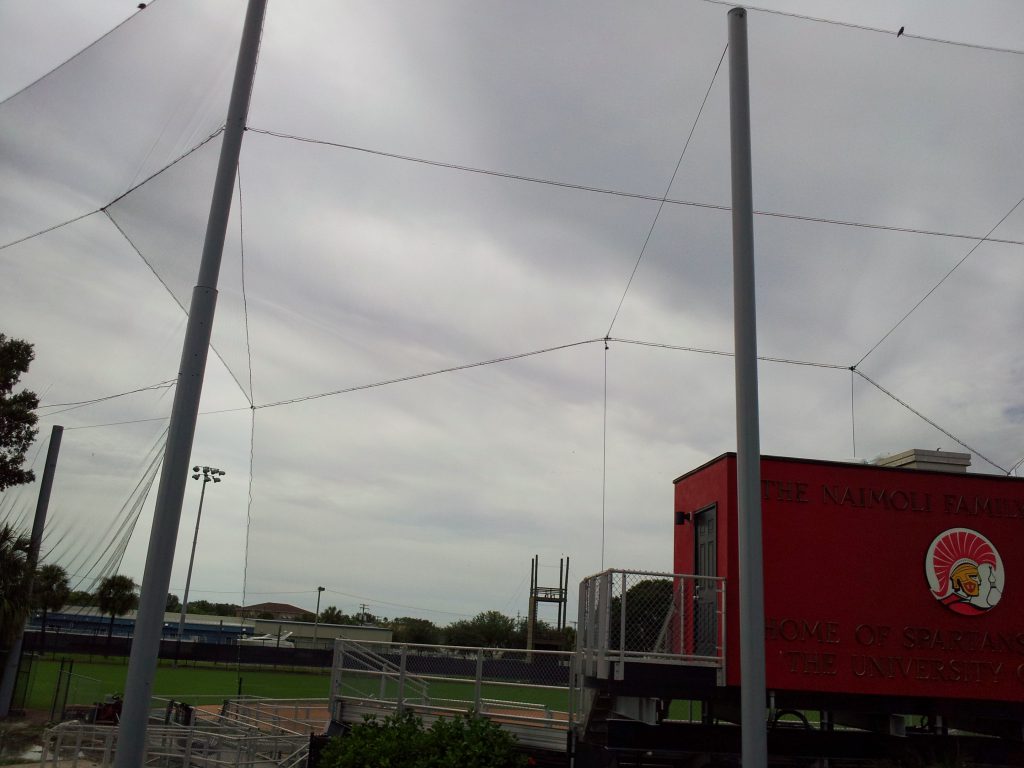 Sports Field, Complex & Arena Barrier Netting GRN