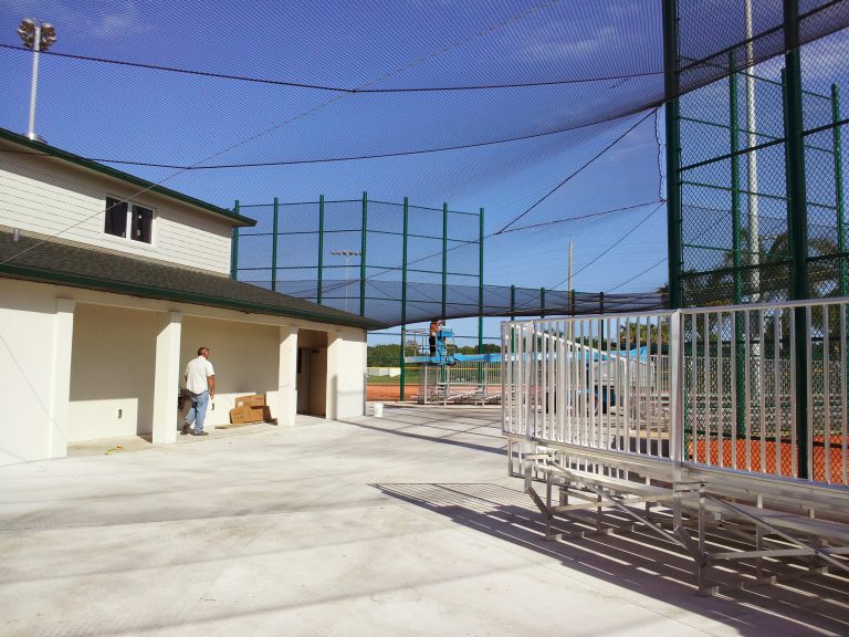Sports Field, Complex & Arena Barrier Netting GRN