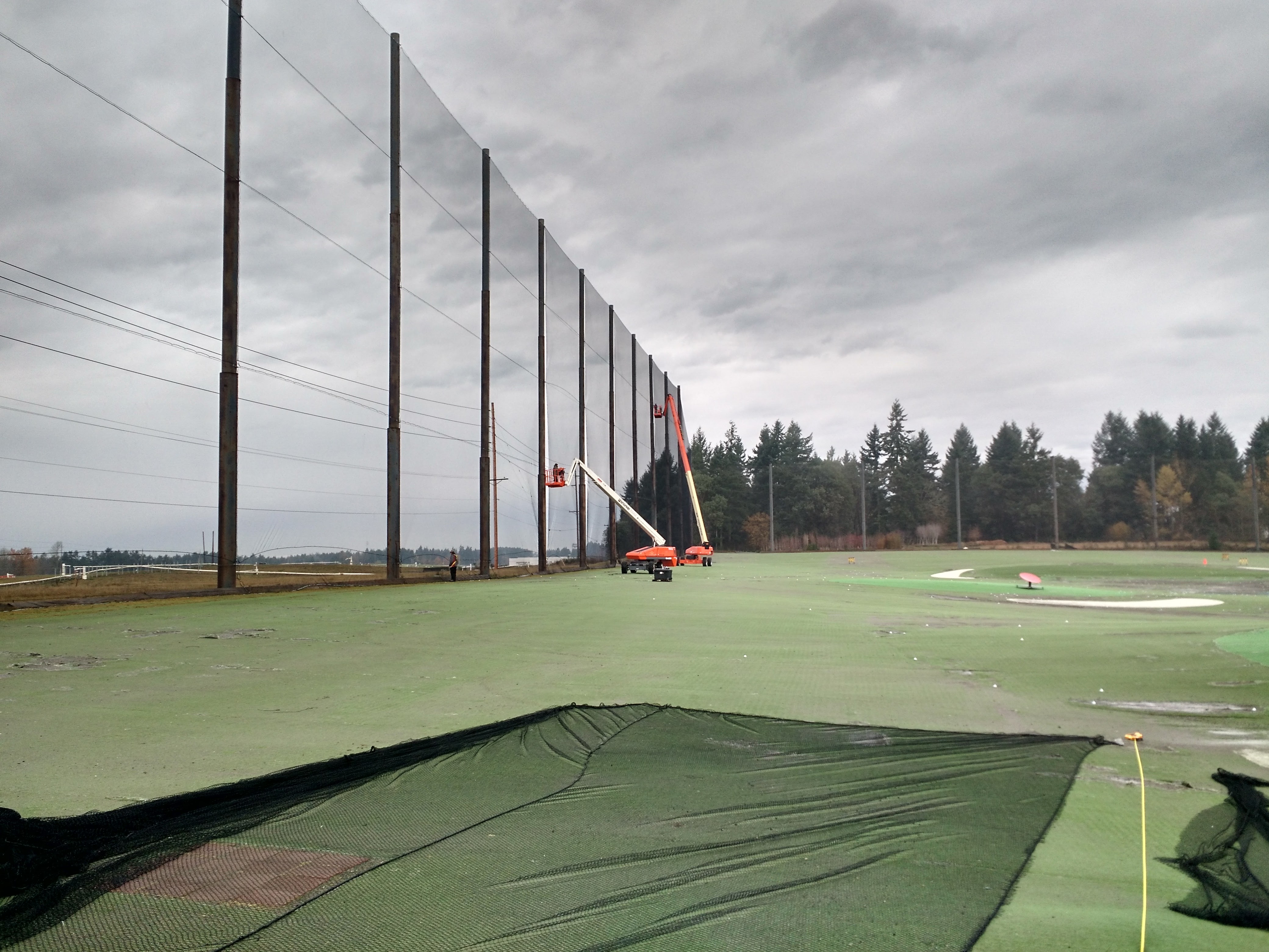 golf driving range netting