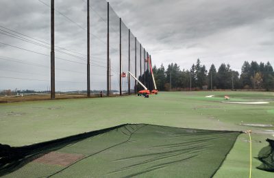 600' in Golf Barrier Netting