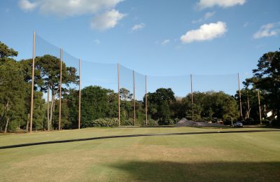 Golf Course Barrier Net Design