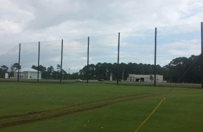 Barrier Netting Replacement for Golf Course
