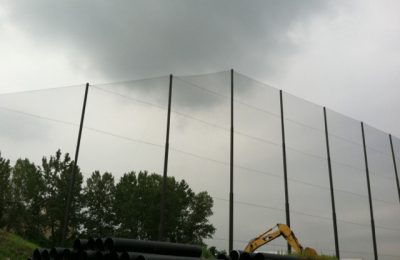 Tiered Golf Netting Install