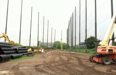 Installing Sports Barrier Nets