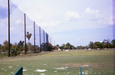 Golf Barrier Netting Install
