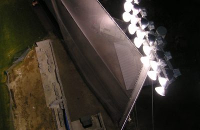 Baseball Field Lights Nighttime