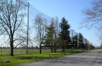Golf Course Barrier Netting Installation IN