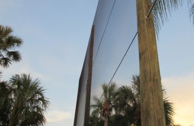 Golf Range Netting, Course Installation