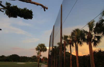 Barrier Netting for Golf Courses
