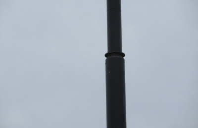 Steel Poles for Driving Range Netting Support