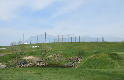 Golf Course & Driving Range completed installation