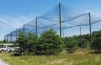 Netted UAS (Unmanned Aerial Systems) Flight Area/Drone Enclosure - University of Maryland